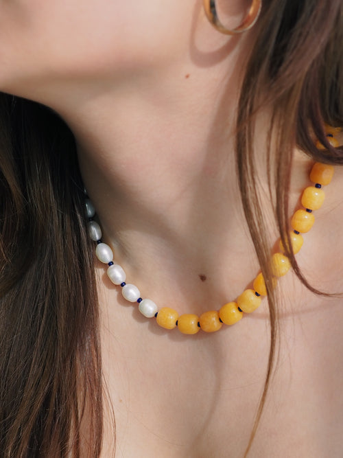 DAISY GLOW – Perlenkette