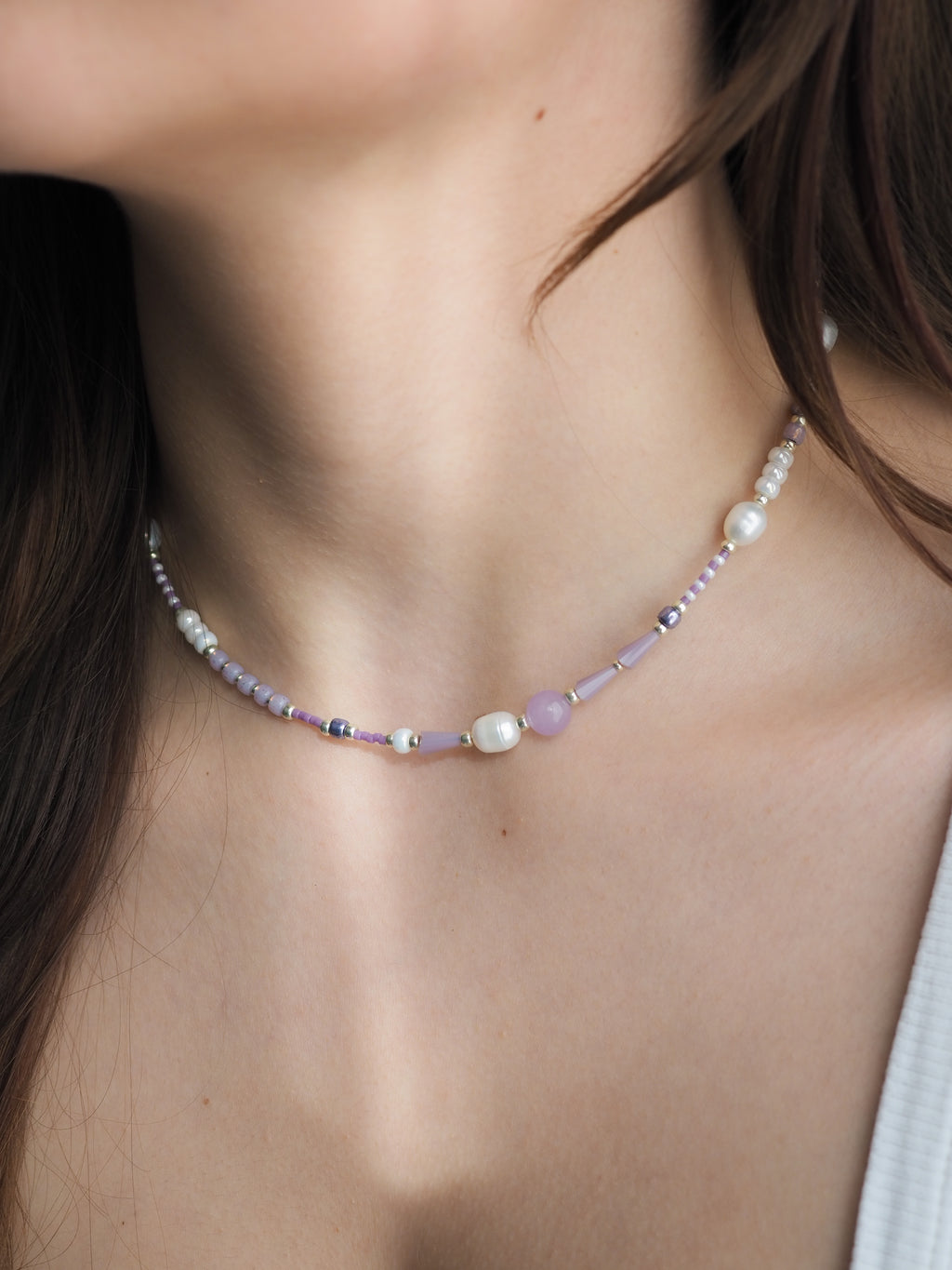 THE LILAC – Perlenkette