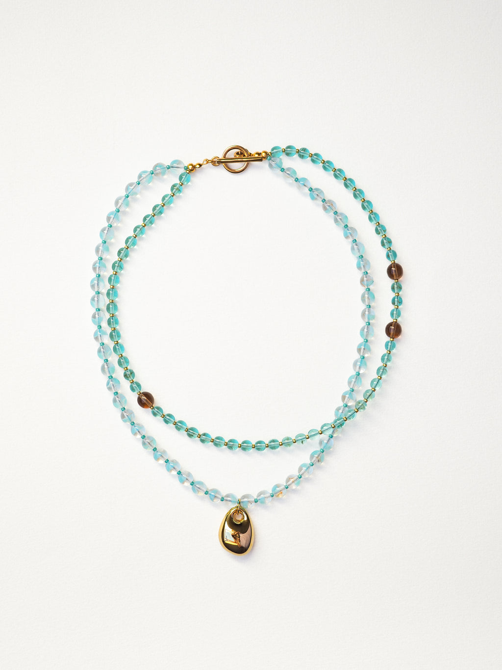 AQUA MIRROR – Perlenkette