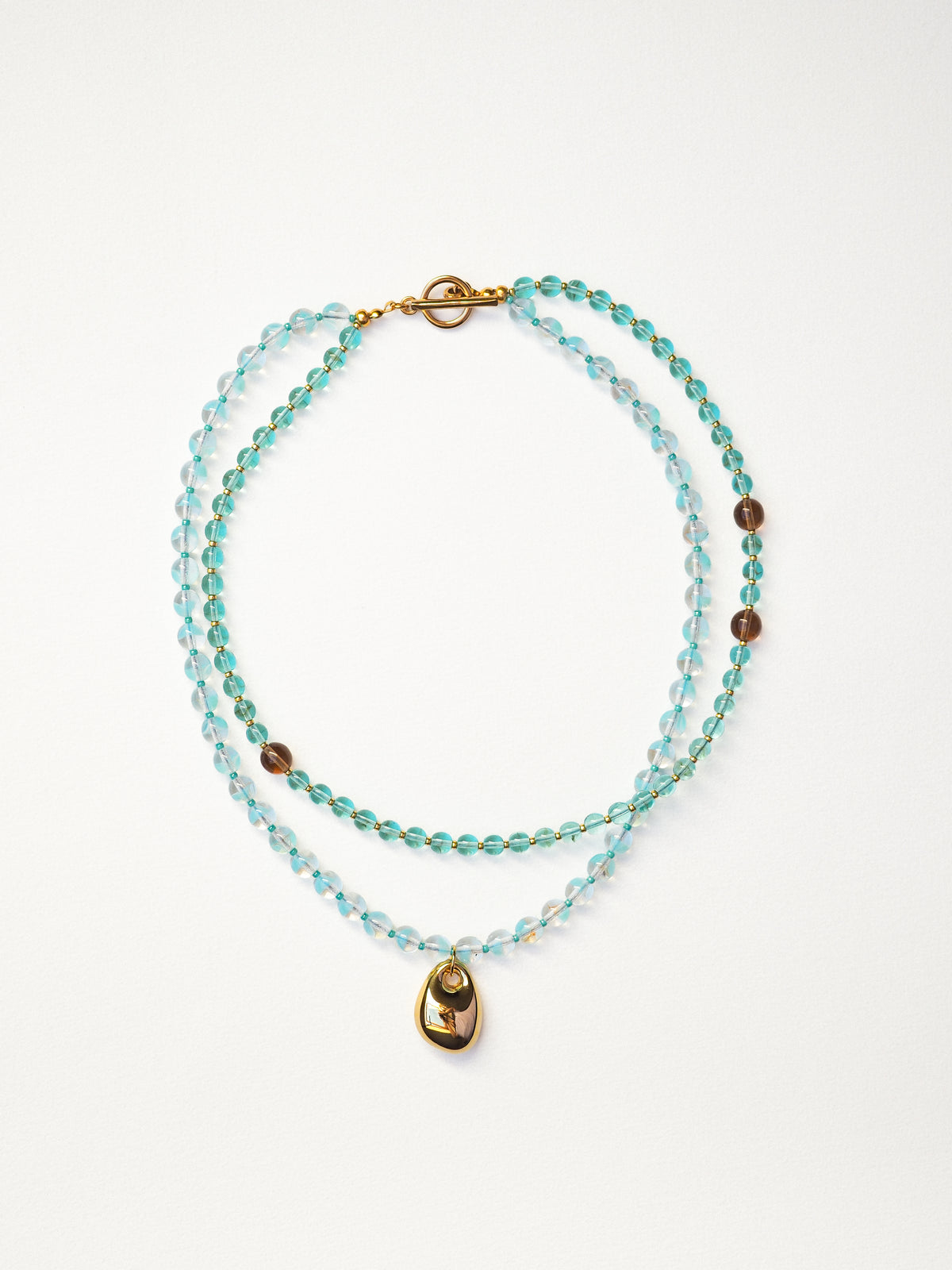 AQUA MIRROR – Perlenkette