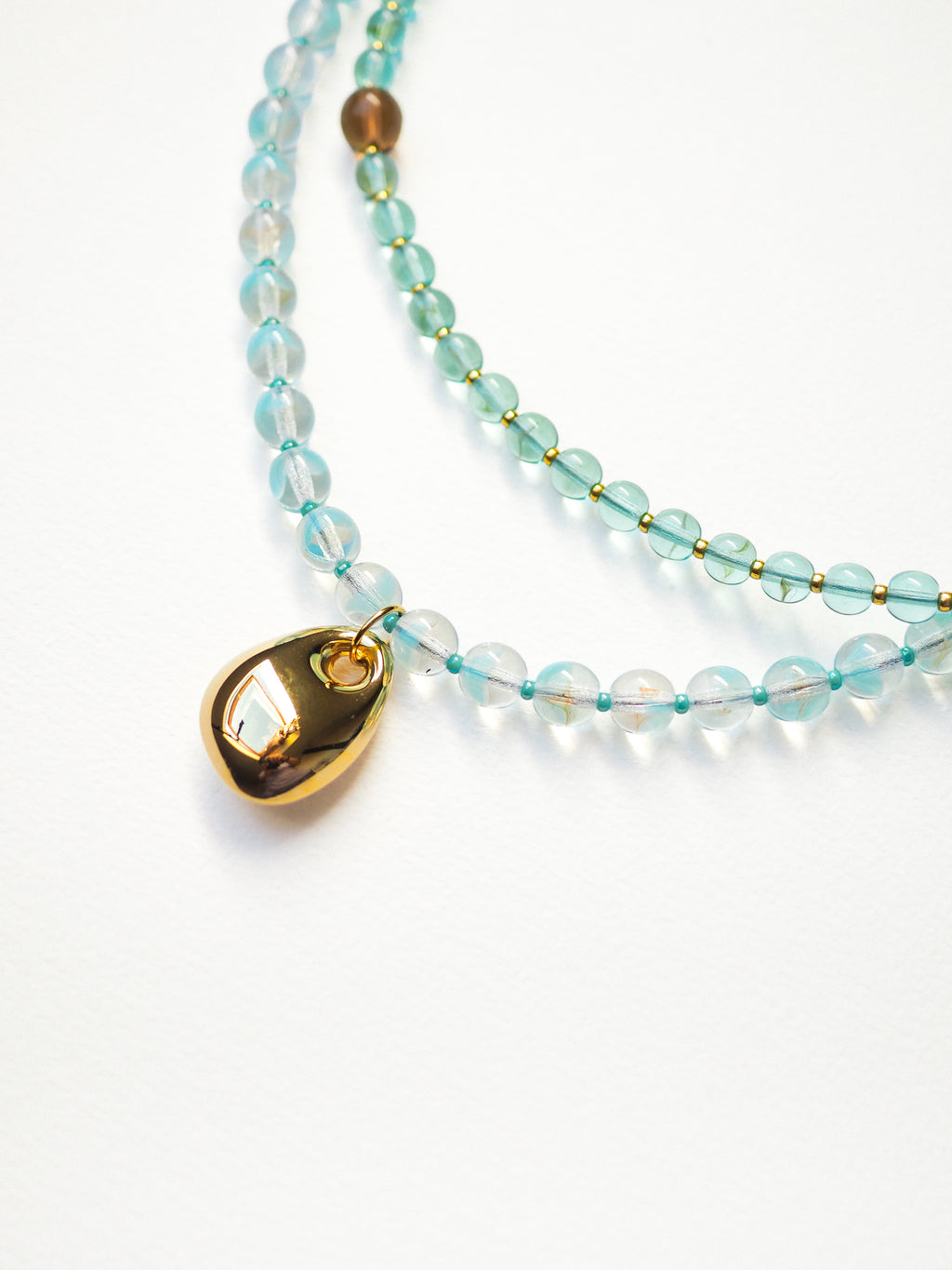 AQUA MIRROR – Perlenkette