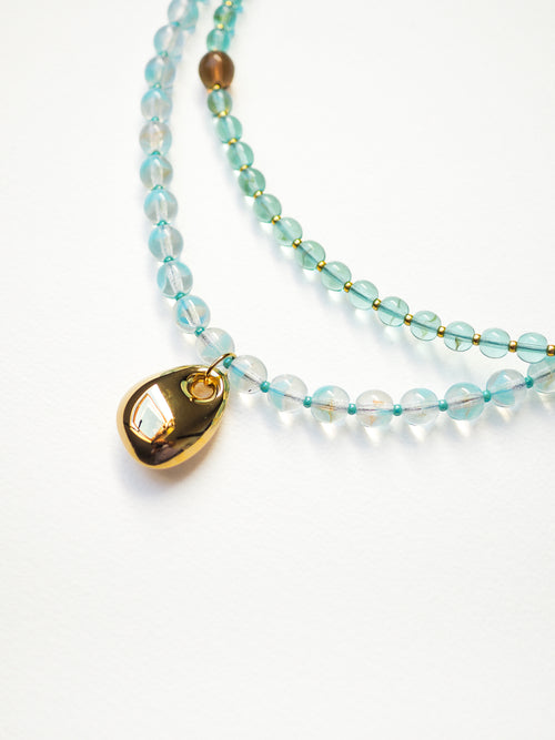 AQUA MIRROR – Perlenkette
