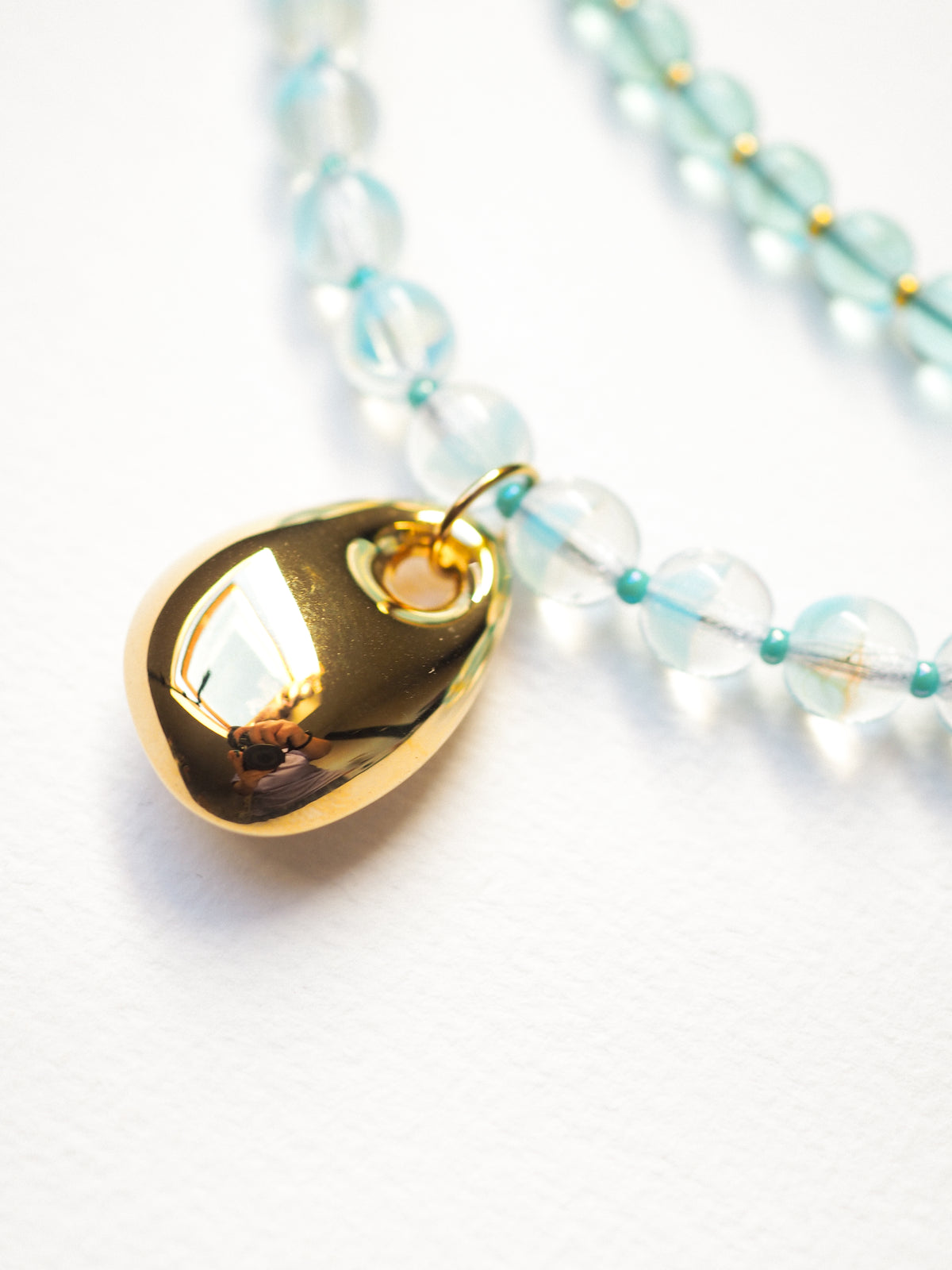 AQUA MIRROR – Perlenkette