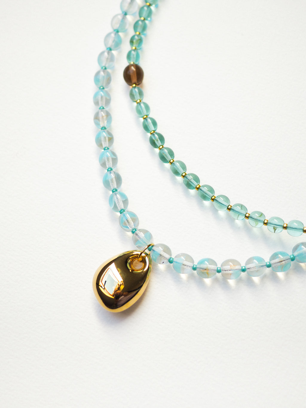 AQUA MIRROR – Perlenkette