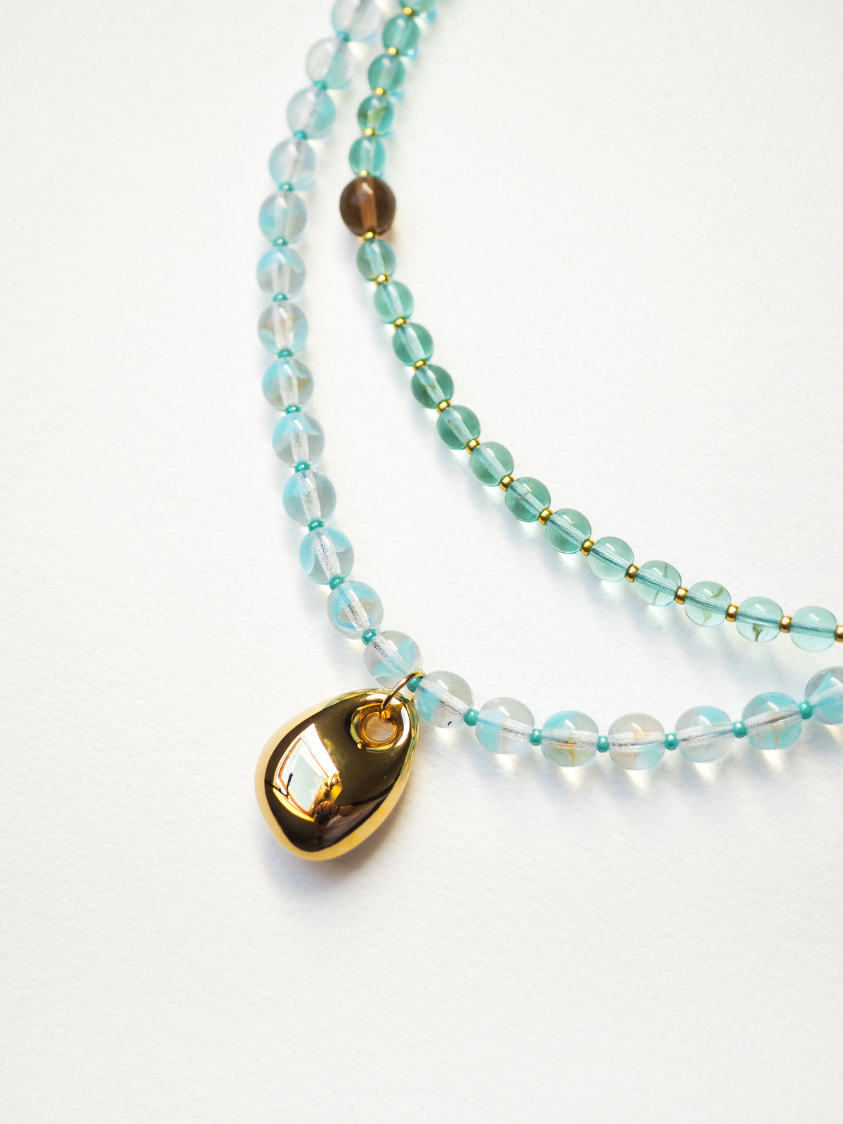 AQUA MIRROR – Perlenkette