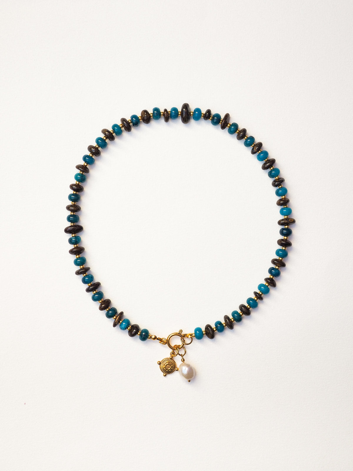 TEAL ORBIT – Perlenkette