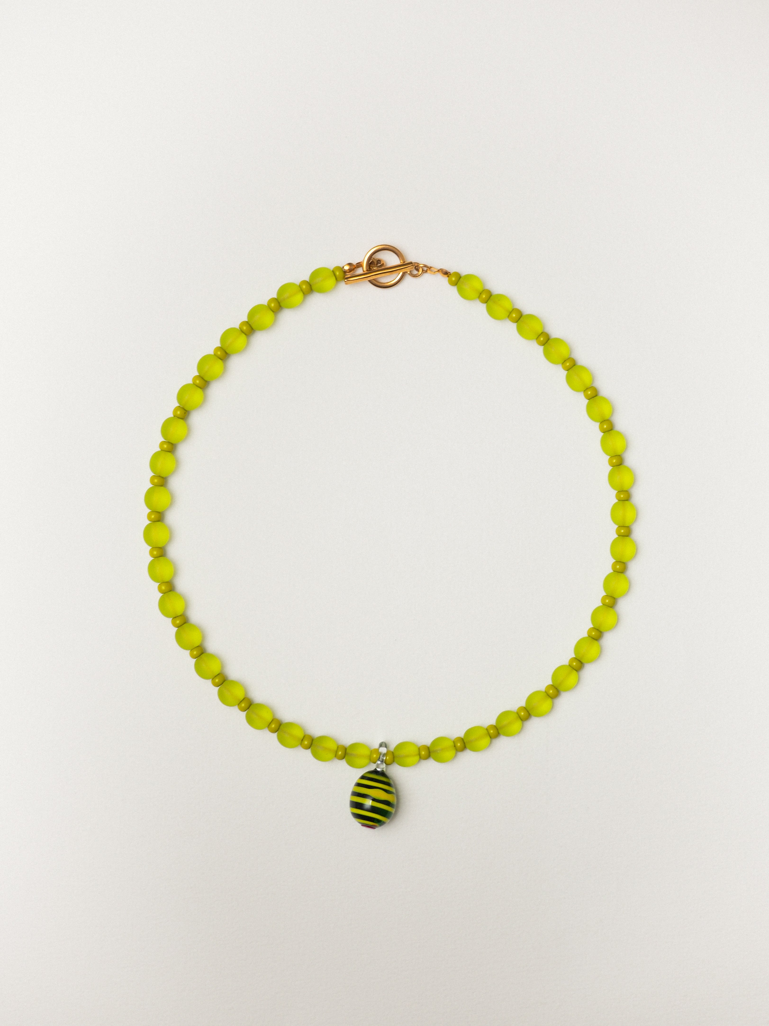 OLIVE 01 – Perlenkette