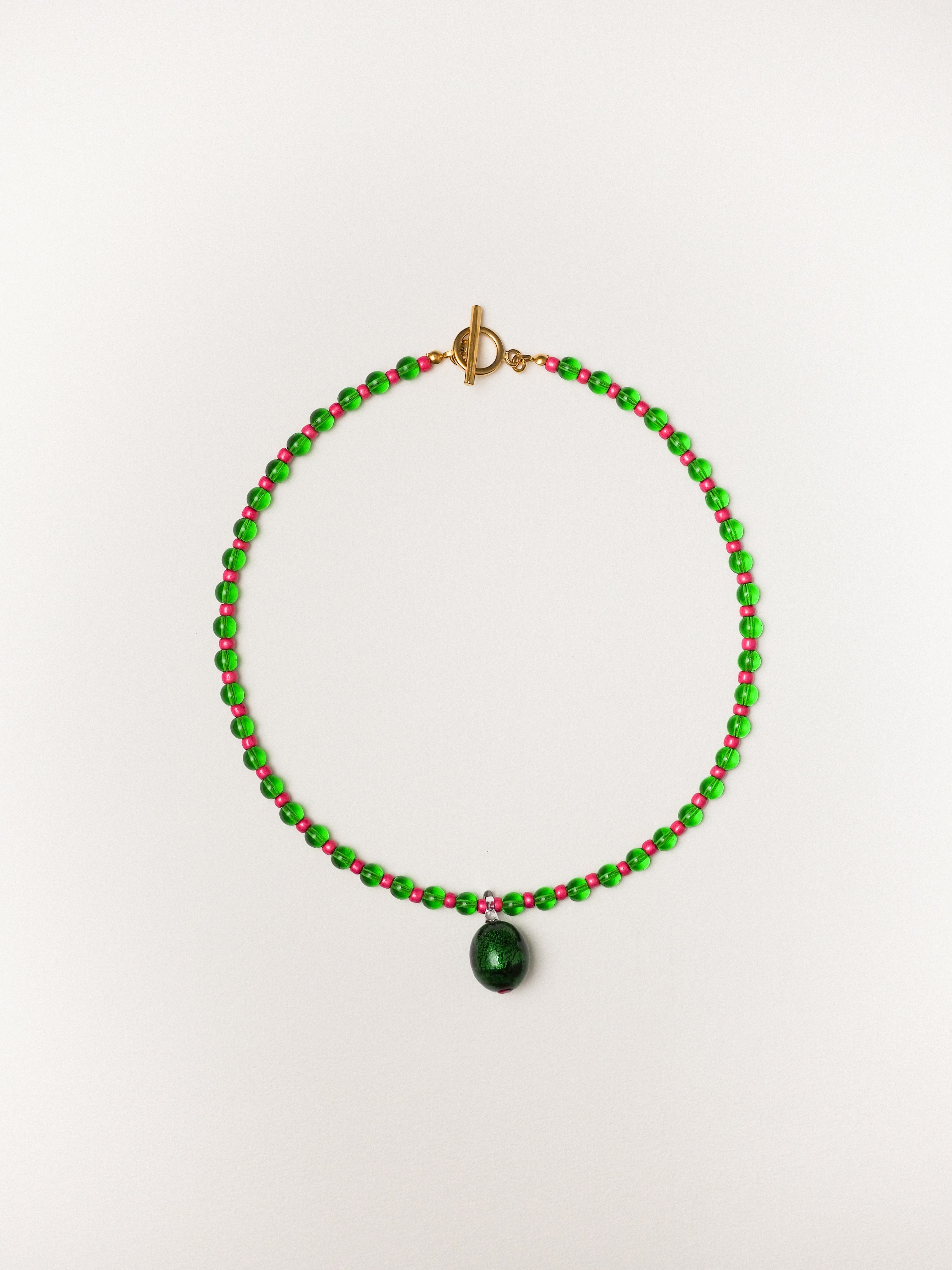OLIVE 03 – Perlenkette
